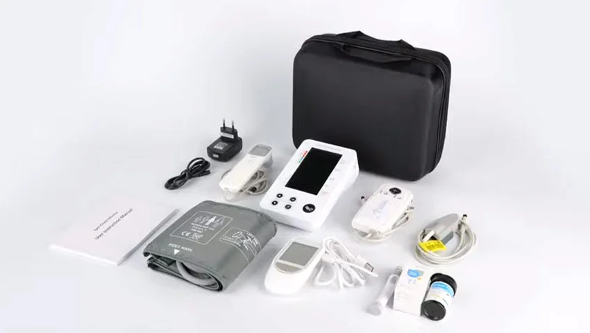 Lepu PC-303 medische kwaliteit telehealth draagbare alles-in-één vitale tekenmonitor
