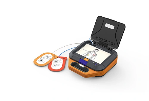 Lepu LeAED®Medische Grade Draagbare AED-Machine Geautomatiseerde Externe Defibrillator voor CPR Eerste Hulp met IP55 Waterdicht en Stofdicht